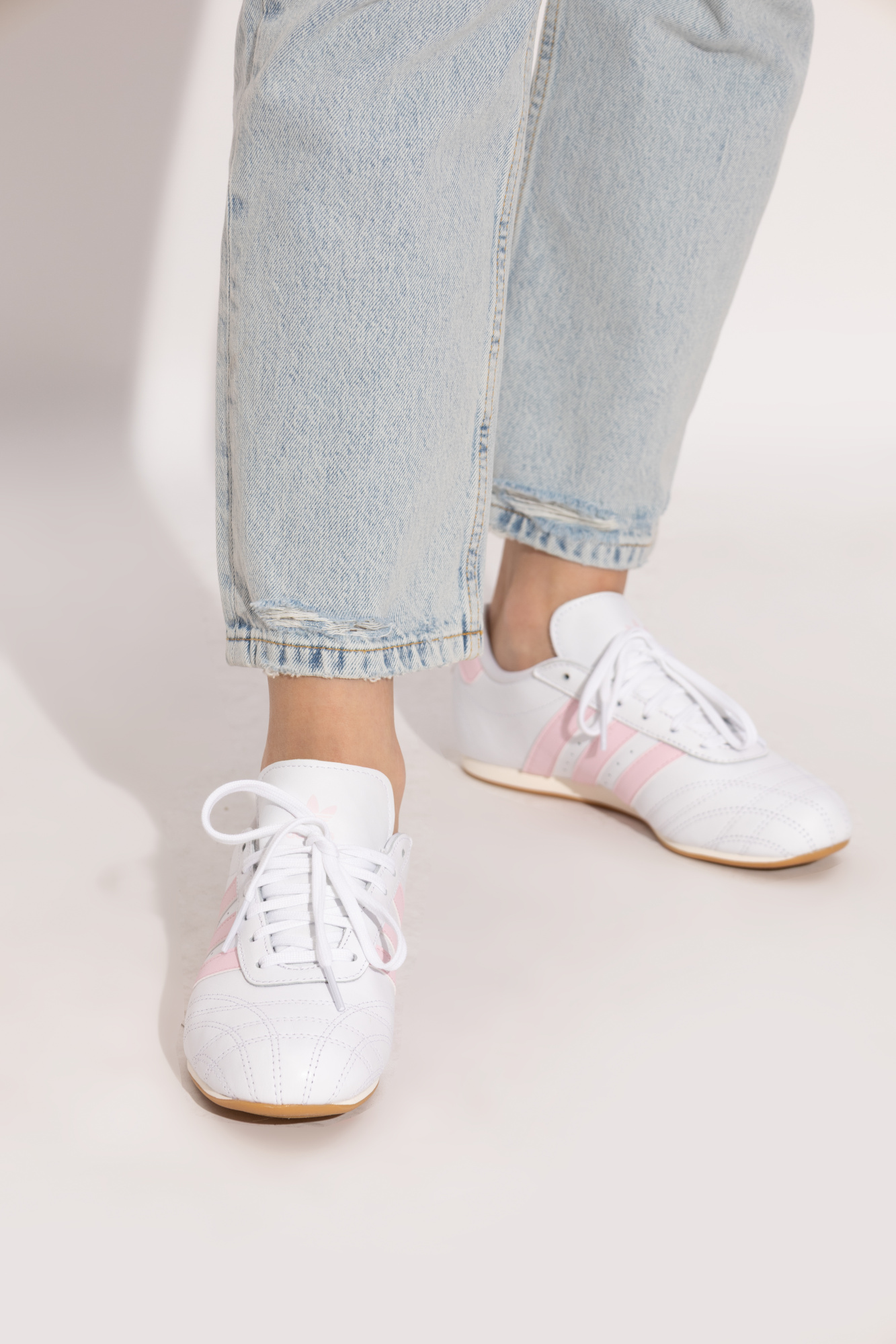 ◆adidas◆ taekwondo JS0306 adidas Originals Taekwondo Lace W White Clear Pink Gum Women